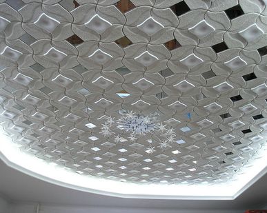 фото Декоративный потолок