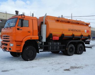 фото Автоцистерна-топливозаправщик АТЗ-20 (мод. 66731-03) на шасси КАМАЗ 65225-
в