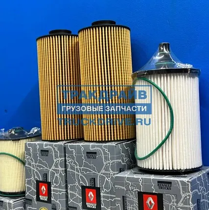 Фото №0 Комплект фильтров грузовиков Рено (7423823966 2 шт+7424137735+7424000367) (Евро 6)