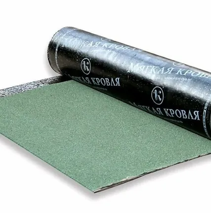 Фото №0 Рубероид РПП-300 (ТУ) 1х15м (без посыпки)