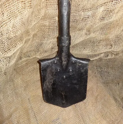 Фото №4 Малая пехотная лопата МПЛ 50 1941 год. С хранения СССР. Оригинал.