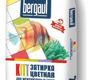 фото Затирка коричневая KITT 2кг Bergauf (320)