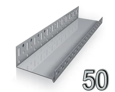 фото Профиль цокольный AL 50мм 2,5м