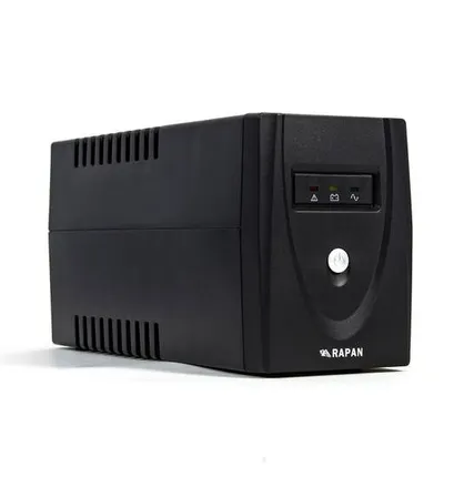 Фото №5 Источник бесперебойного питания RAPAN-UPS 600 220В 600В.А/350Вт меандр с АКБ 7А.ч интерактивный Бастион 739
