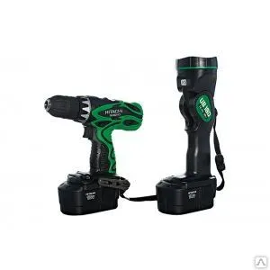 Фото №0 Аккумуляторная дрель-шуруповерт hitachi ds18dvf3