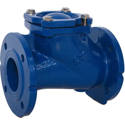 Фото №0 Клапан 50 обратный шаровой чугунный фланцевый