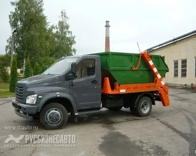 фото Мусоровоз контейнерный МК-1412-03 (бункеровоз).