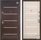 Фото №0 Входные металлические двери Бульдорс-24 P
хром Сочетается с межкомнатными