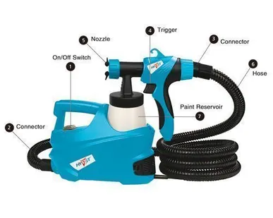 фото Электрический краскопульт HYVST 910FA