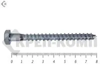 Фото №0 Шуруп Глухарь 8х80 Средняя фасовка (50шт)