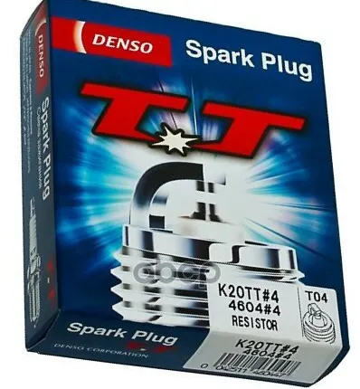 Фото №0 K20TT4 DENSO Свеча зажигания 4604 Denso арт. K20TT4
