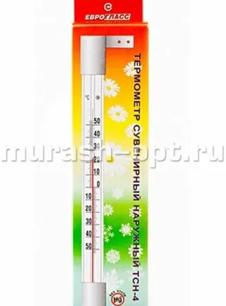 Фото №0 Термометр сувенирный "Гвоздик" D15мм L210мм (20)