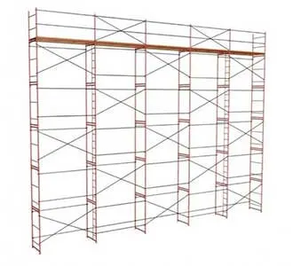фото Рамные строительные леса