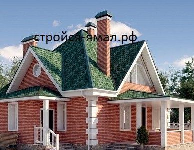 фото Каркасный дом 166.1 м2 двухэтажный