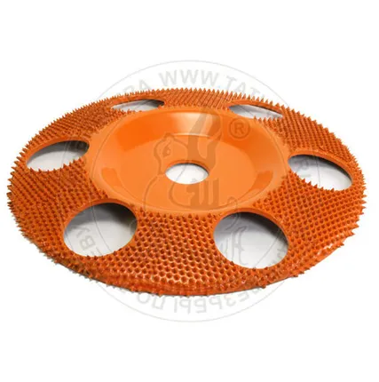 Фото №0 SD7125H-7/8 - Рашпильный диск Ø177,8мм, плоский край, для углошлифовальных машин (ex-coarse), с отв