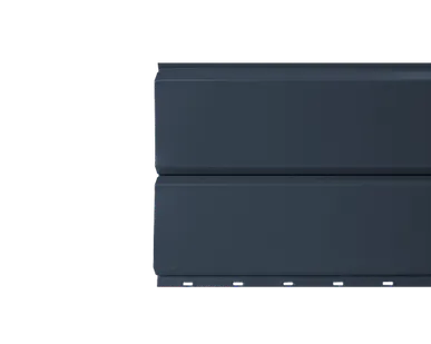 фото Сайдинг Кровля Сервис Брусnika Серый графитовый 0,45 мм Полиэстер