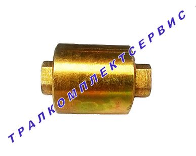 фото Ролик колодки тормоза ЧМЗАП 314-3502109 в сборе с осью