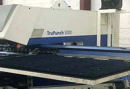 Фото №0 БУ координатно-вырубной пресс TRUMPF TruPunch 5000 2008г.в.