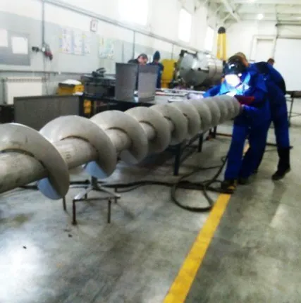 Фото №0 Изготовление шнековых конвейеров