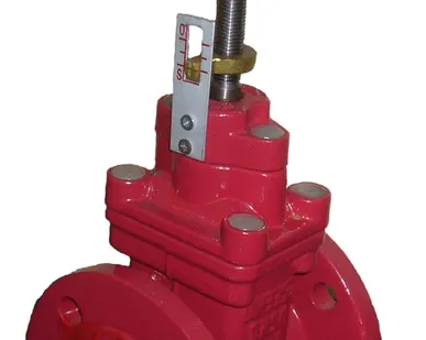 фото Задвижка с индикатором положения ABRA A40-16-i125 L=200 мм