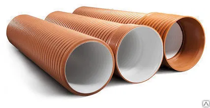 Фото №0 Труба ПП гофрированная с раструбом OD500x6000 ИКАПЛАСТ