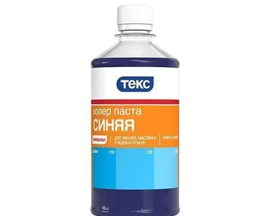 фото Колорант Текс №6 универсальный синяя 0.5 л