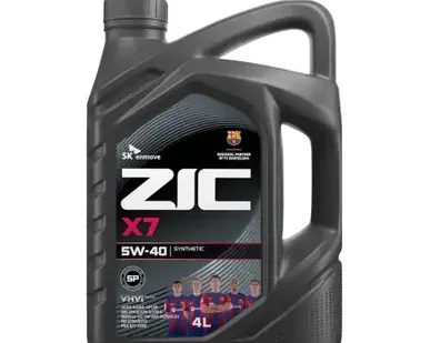фото Моторное масло ZIC 162662 5W-40 синтетическое 4 л