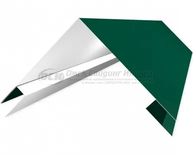 фото Угол сложный (сайдинг блок-хаус) RAL 6005 (Зеленый мох)