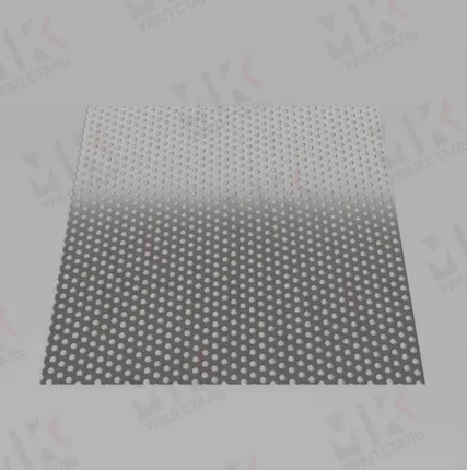 Фото №0 Лист перфорированный стальной 5 мм Rv 5-6 08пс