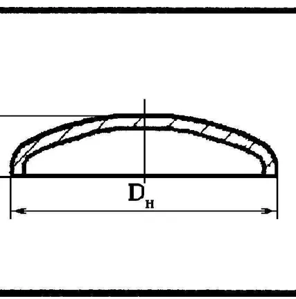 Фото №0 Днище трубы 1020(22)-7,5-0,6 ТУ 1469-006-00153229-07 исп.ХЛ