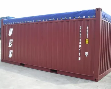 фото Тент на контейнер 40 футовый