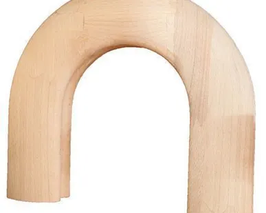 фото Поворот поручня для лестниц (60), 180* хвоя, (сорт А)