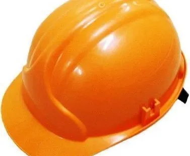 фото Каска строительная (белая, оранжевая) (10 шт. в упаковке)