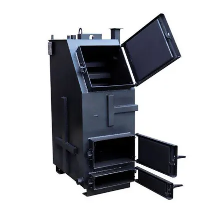 Фото №0 Котел твердотопливный длительного горения Zenith 20 кВт, TAKOT, полуавтоматический, до 200 м2, горит до 7 дней