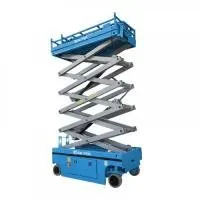 фото Самоходный ножничный подъемник с выдвижной платформой SKYER PLH0823 (узкий)