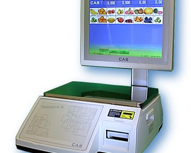 фото Весы с печатью этикеток CAS CL7000