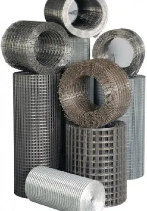 Фото №0 Сетка металлическая в рулонах 12.5 х 25, d 1.4 неоцинкованная