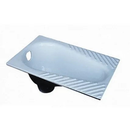 Фото №0 Чаша Генуя чугунная - напольный унитаз (доп: сифон + рассекатель)