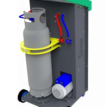 Фото №1 Полуавтоматическая станция для заправки кондиционеров автобусов ODA-360B