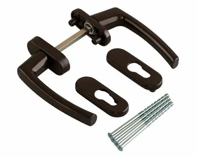 фото Балконная ручка Rotoline, коричневый