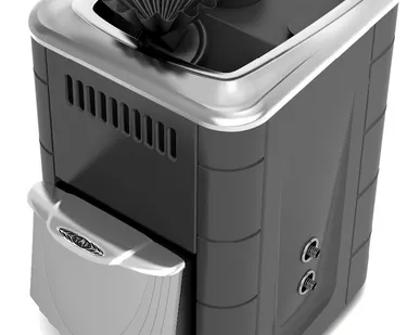 фото Печь для бани ТМФ Гейзер Мини 2016 Carbon (ДН, КТК, ЗК, ТО, антрацит, арт. 33003)