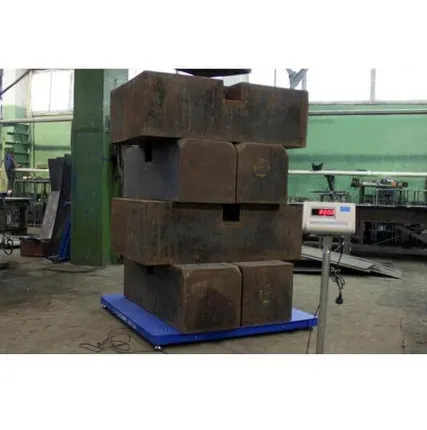 Фото №2 Весы платформенные ВСП4-2000.2 А9 (1500х1500)