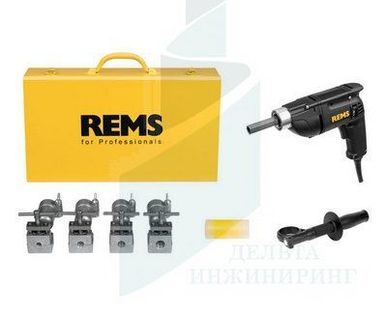 фото Ручной электрический отбортовщик/расширитель труб REMS Twist/Hurrican 12-1
