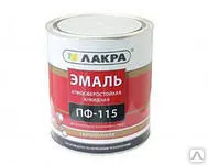 фото Эмаль ПФ-115 Белая мат. 20кг (Лакра)