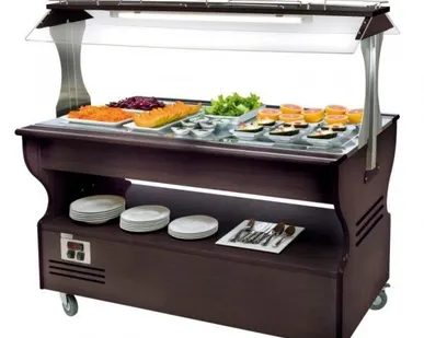 фото Салат-бары охлаждаемые Roller Grill SB 40 F Wenge