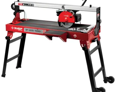 фото Плиткорез ЗУБР ЭП-200-1000С красный/черный