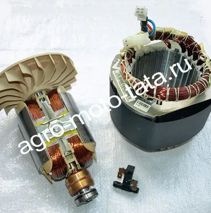 Фото №0 Альтернатор BR-5500 в сборе медный (ротор и статор)