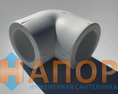 фото Угольник полипропиленовый Ду 40х90°