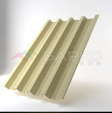 Фото №0 Профлист Н-60 -902мм(845 мм) RAL 1014 Полиэстер 0.7