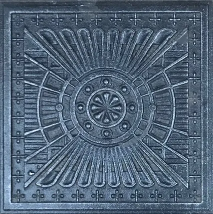 Фото №0 Чугунная плитка "Табаско" - 300х300